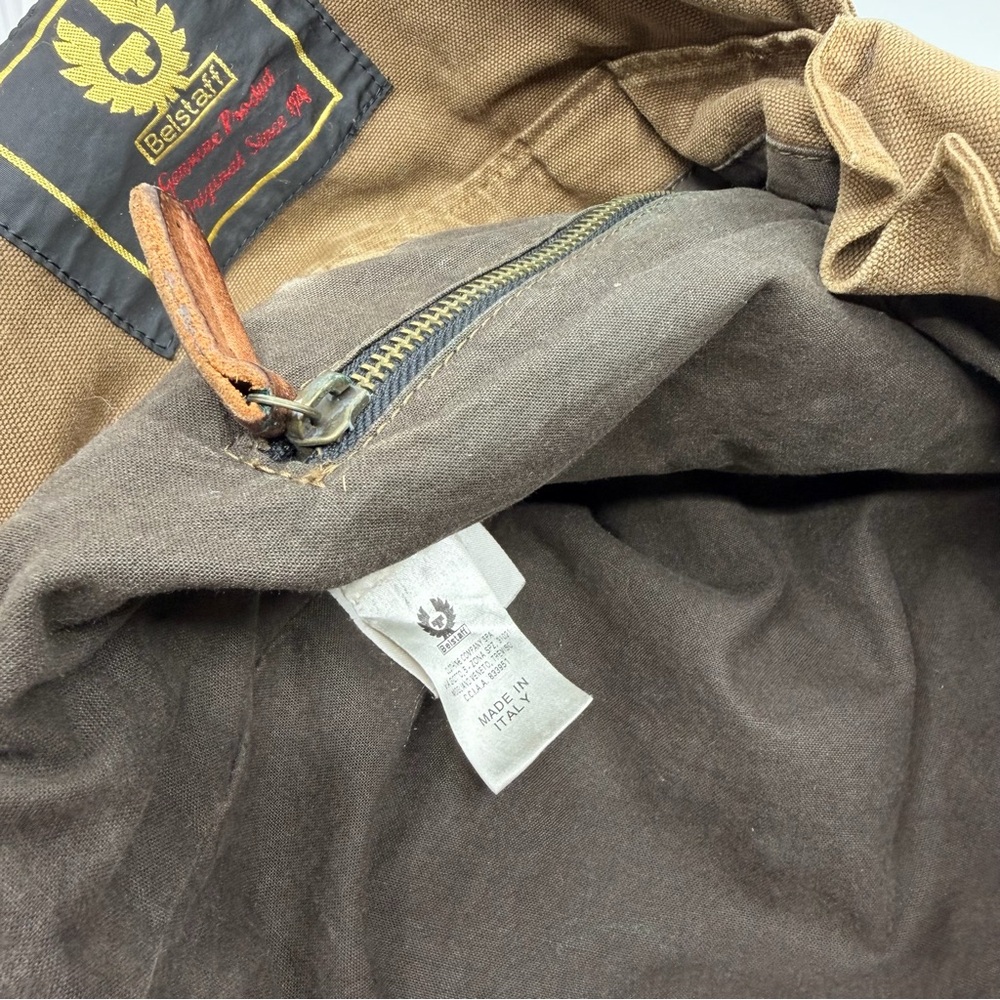 Belstaff 556 Colonial Shoulder Bag in Mountain Brown - Picture 11 of 14